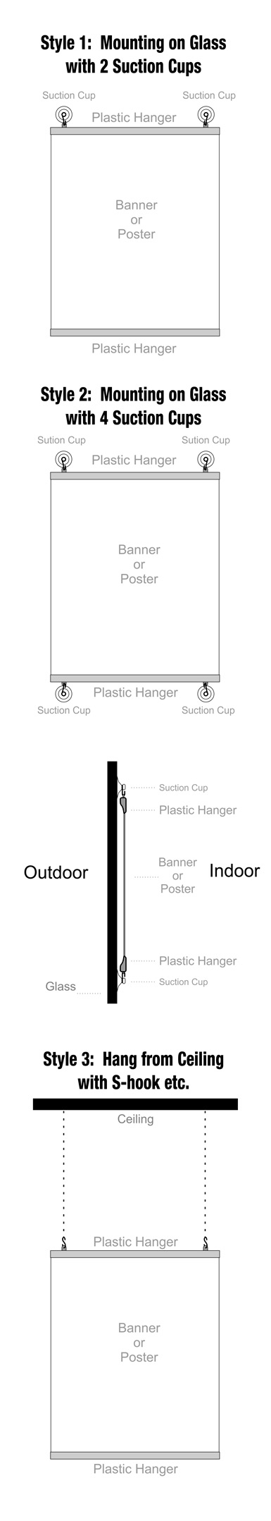 怎样安装透明塑料吊杆