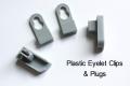 plastic eyelet clips and plugs